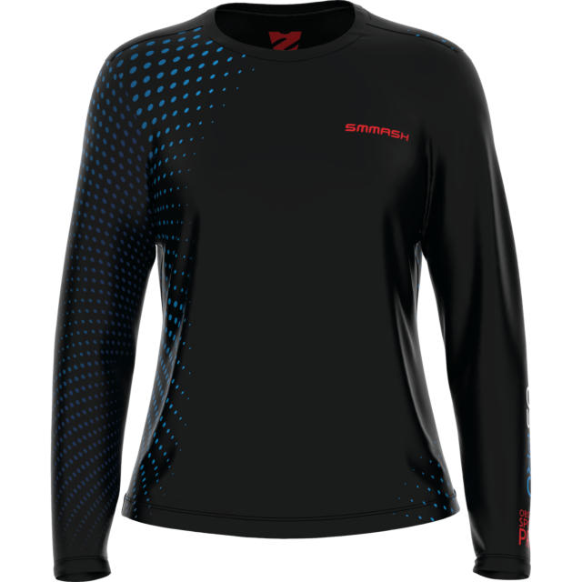 T-shirt de sport à manches longues pour femme