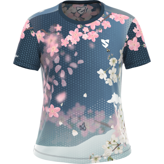 T-SHIRT D’ENTRAÎNEMENT POUR FEMME À MANCHES COURTES
