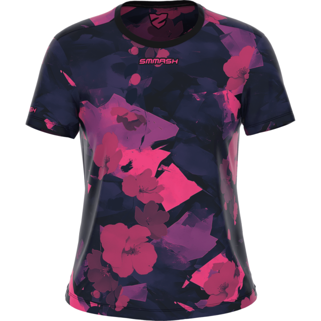 T-SHIRT D’ENTRAÎNEMENT POUR FEMME À MANCHES COURTES