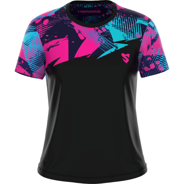 T-SHIRT D’ENTRAÎNEMENT POUR FEMME À MANCHES COURTES
