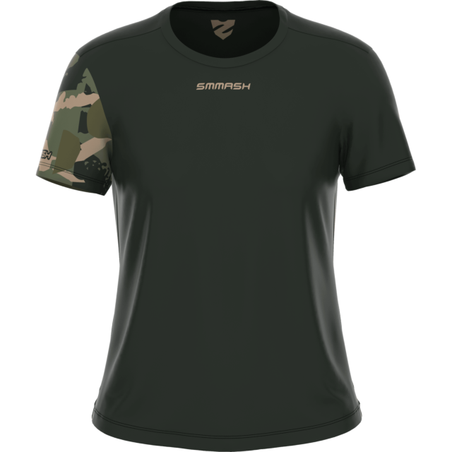 T-SHIRT D’ENTRAÎNEMENT POUR FEMME À MANCHES COURTES