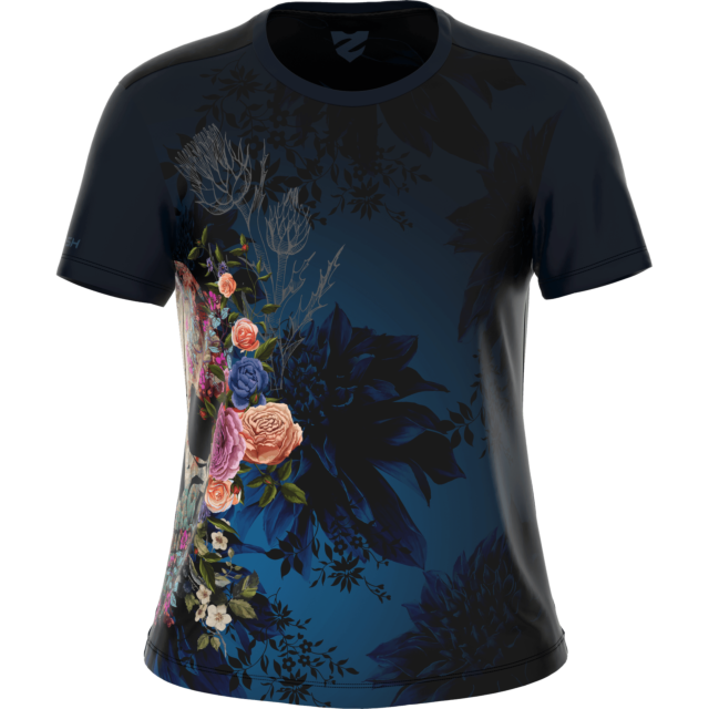 T-SHIRT D’ENTRAÎNEMENT POUR FEMME À MANCHES COURTES