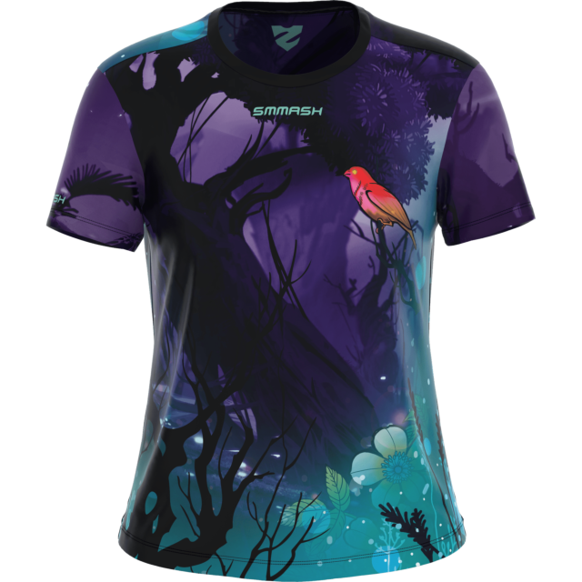 T-SHIRT D’ENTRAÎNEMENT POUR FEMME À MANCHES COURTES