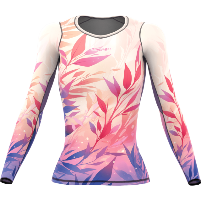 T-shirt de compression femme à manches longues