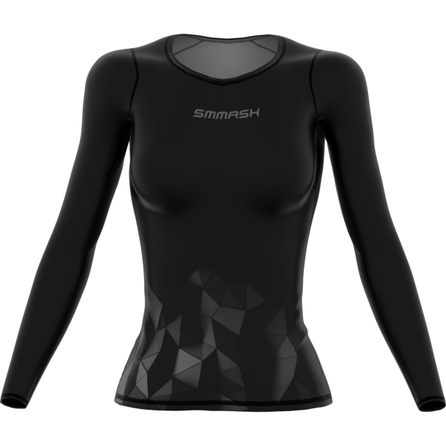 T-shirt de compression femme à manches longues