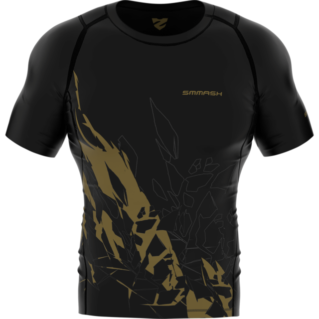 T-shirt de compression homme à manches courtes