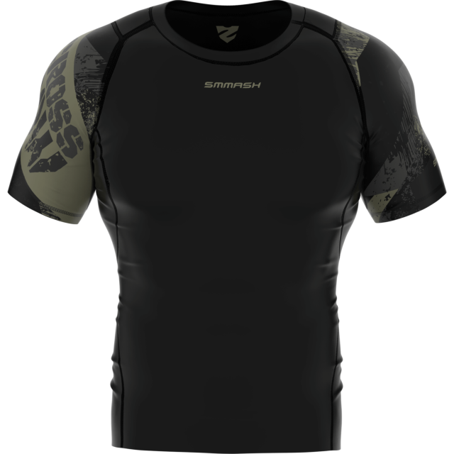 T-shirt de compression homme à manches courtes
